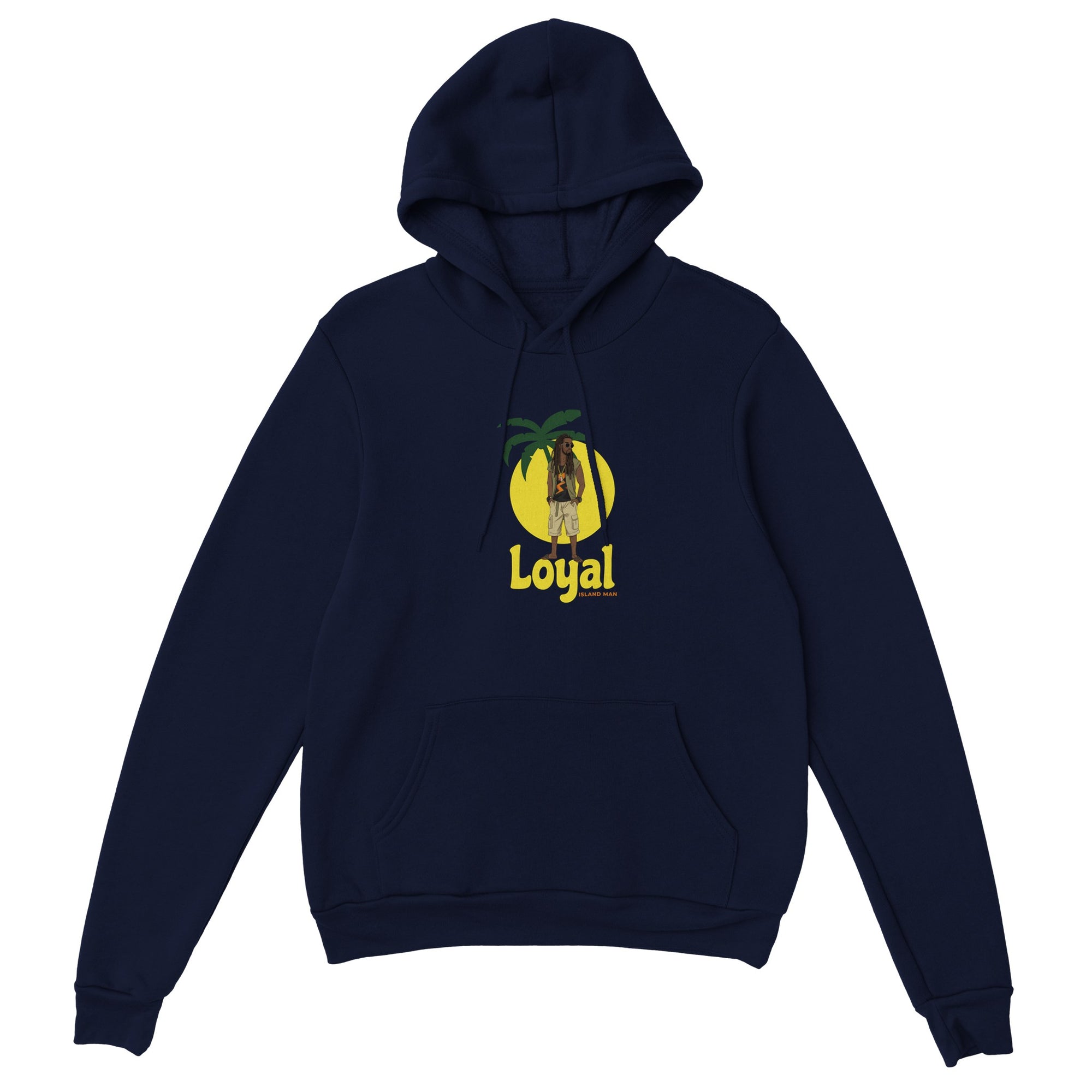 Loyal Island Man Graphic - Classic Unisex Pullover Hoodie