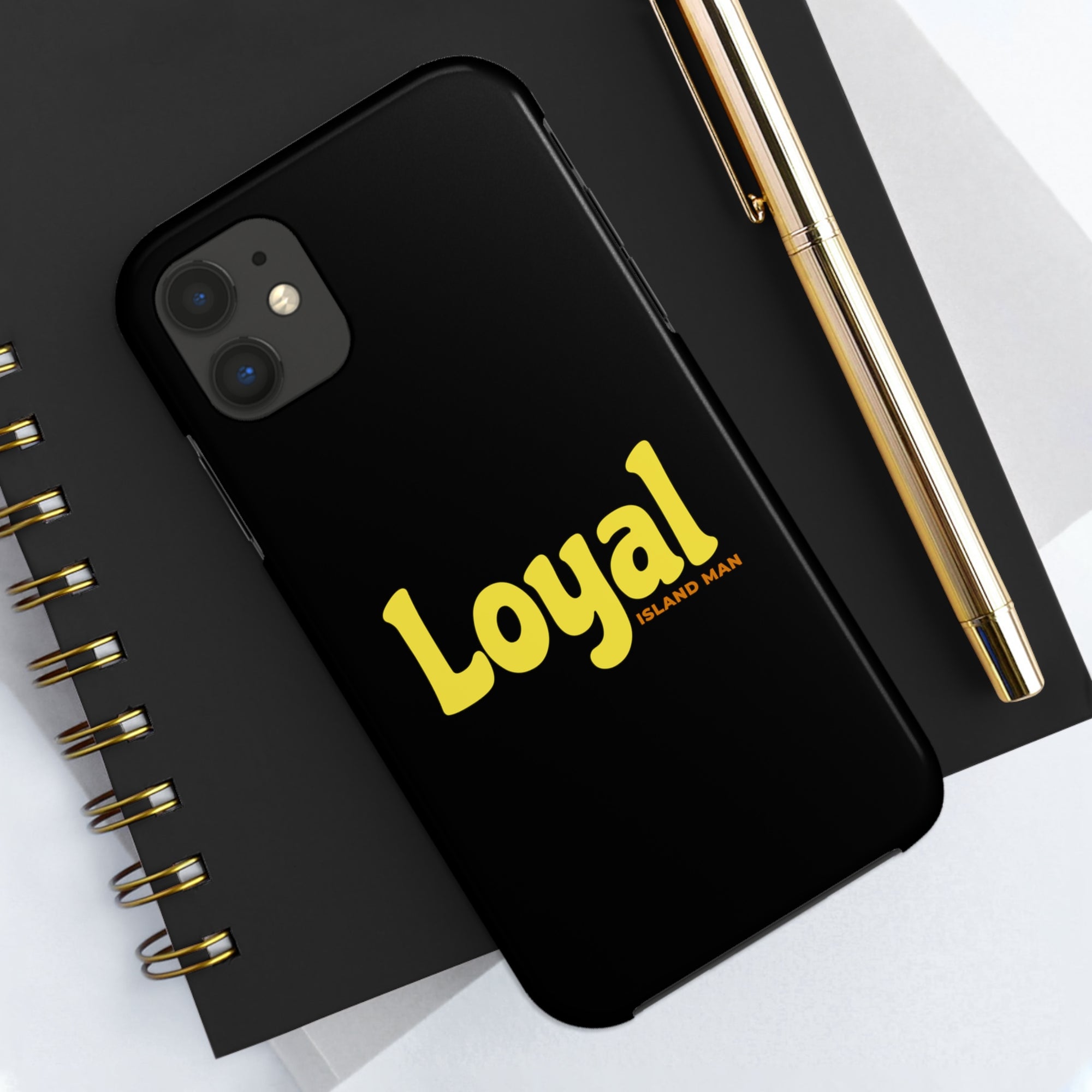 Loyal Island Text - Tough Phone Cases