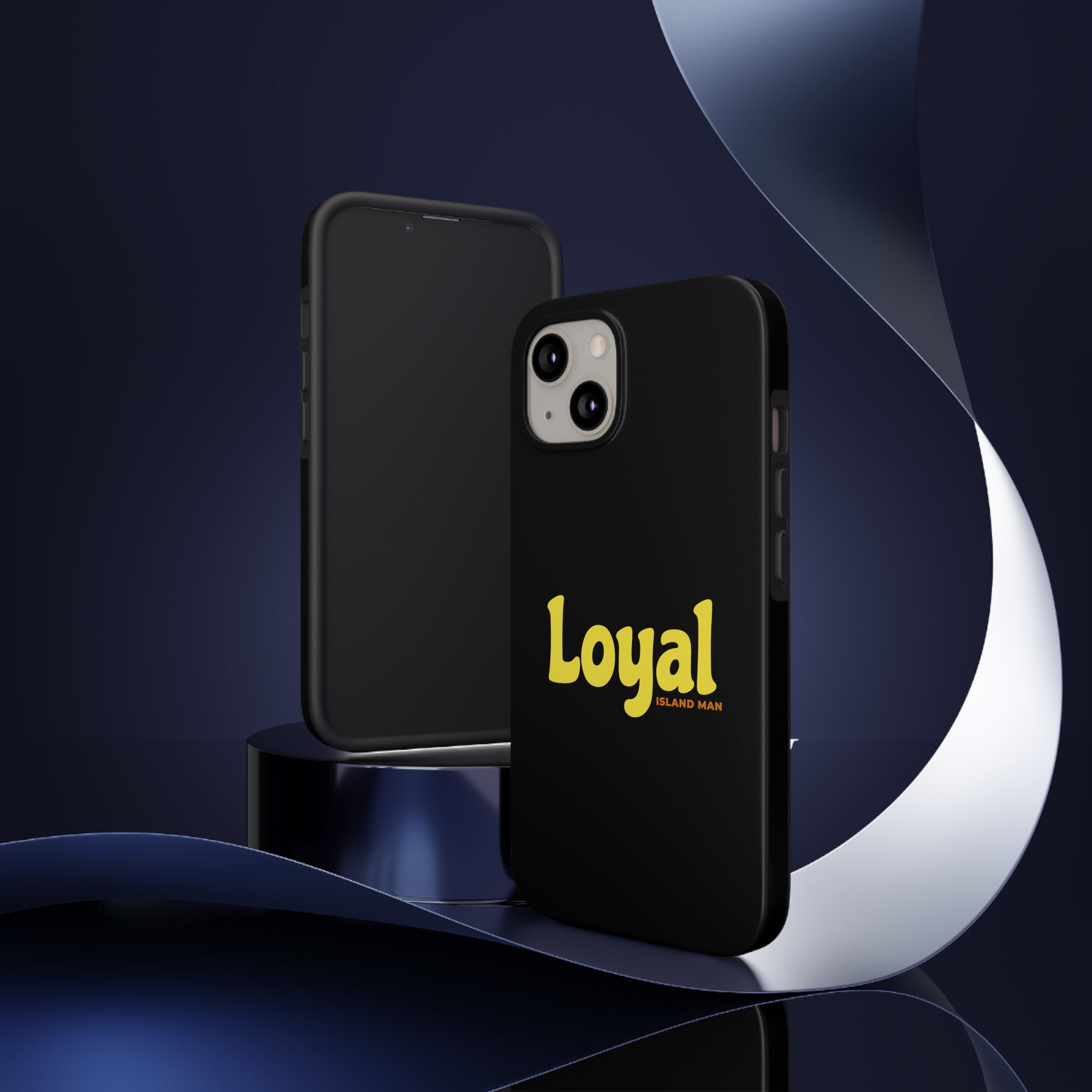 Loyal Island Text - Tough Phone Cases
