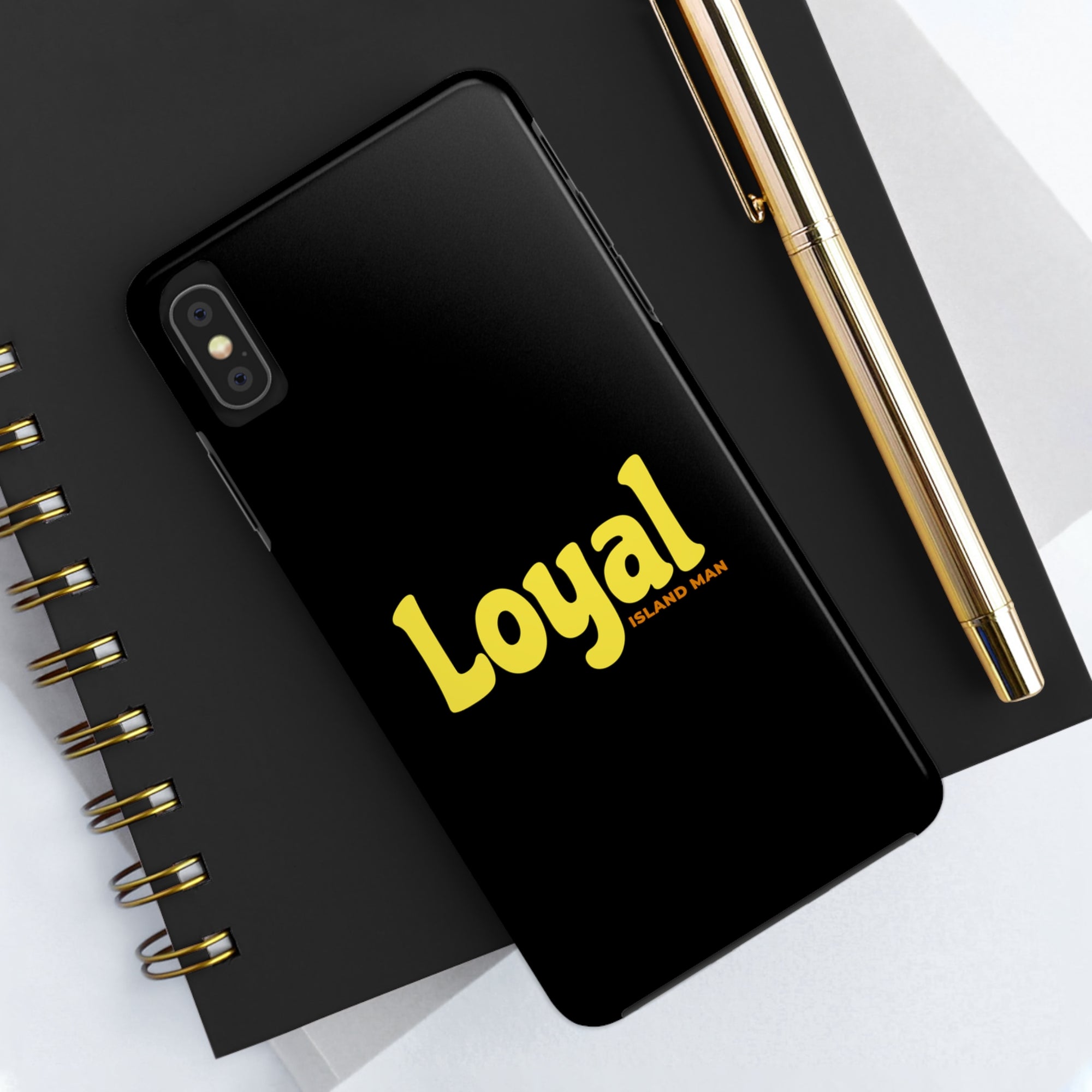 Loyal Island Text - Tough Phone Cases