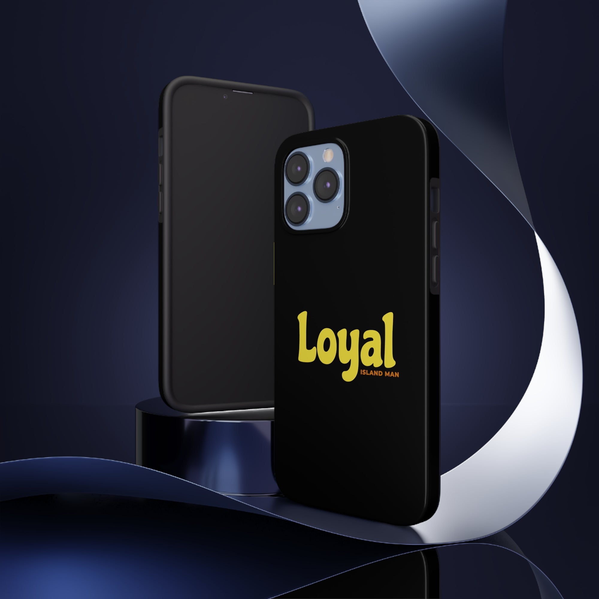 Loyal Island Text - Tough Phone Cases