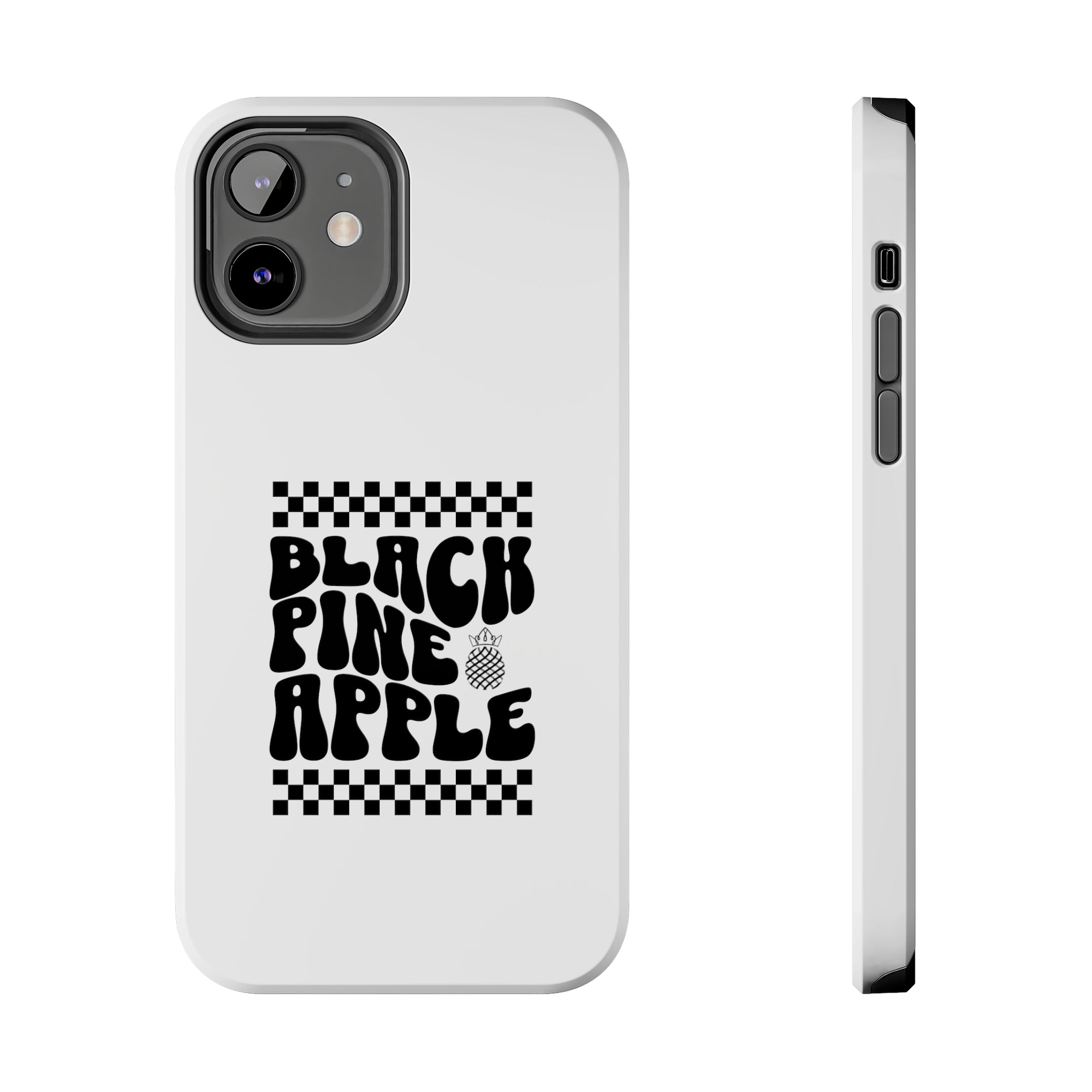 Black Pineapple Race - Tough Phone Cases