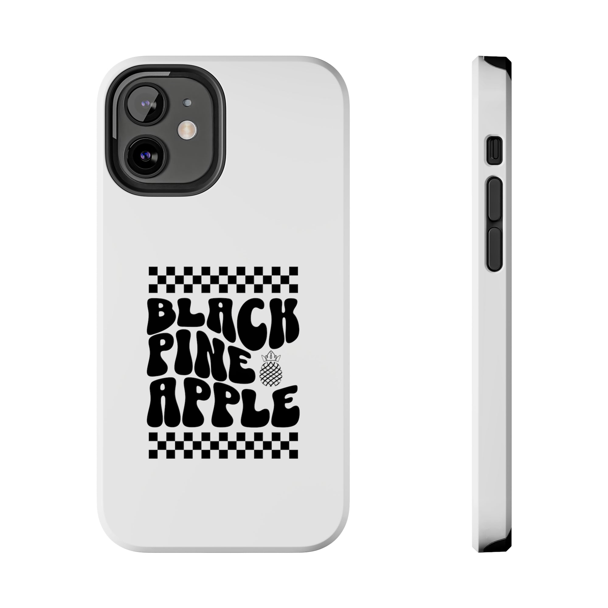Black Pineapple Race - Tough Phone Cases