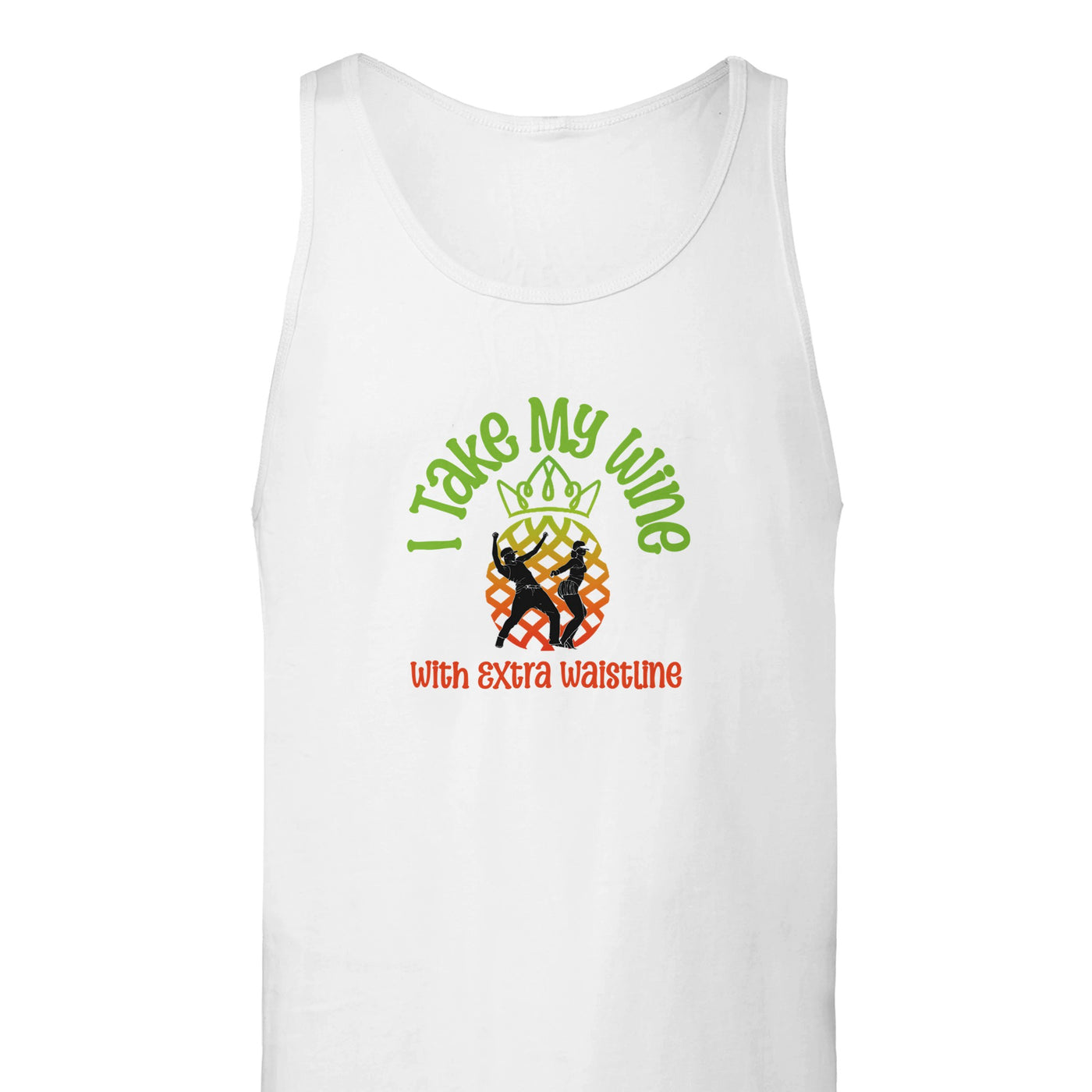 I Take My Wine - Premium Unisex Tank Top