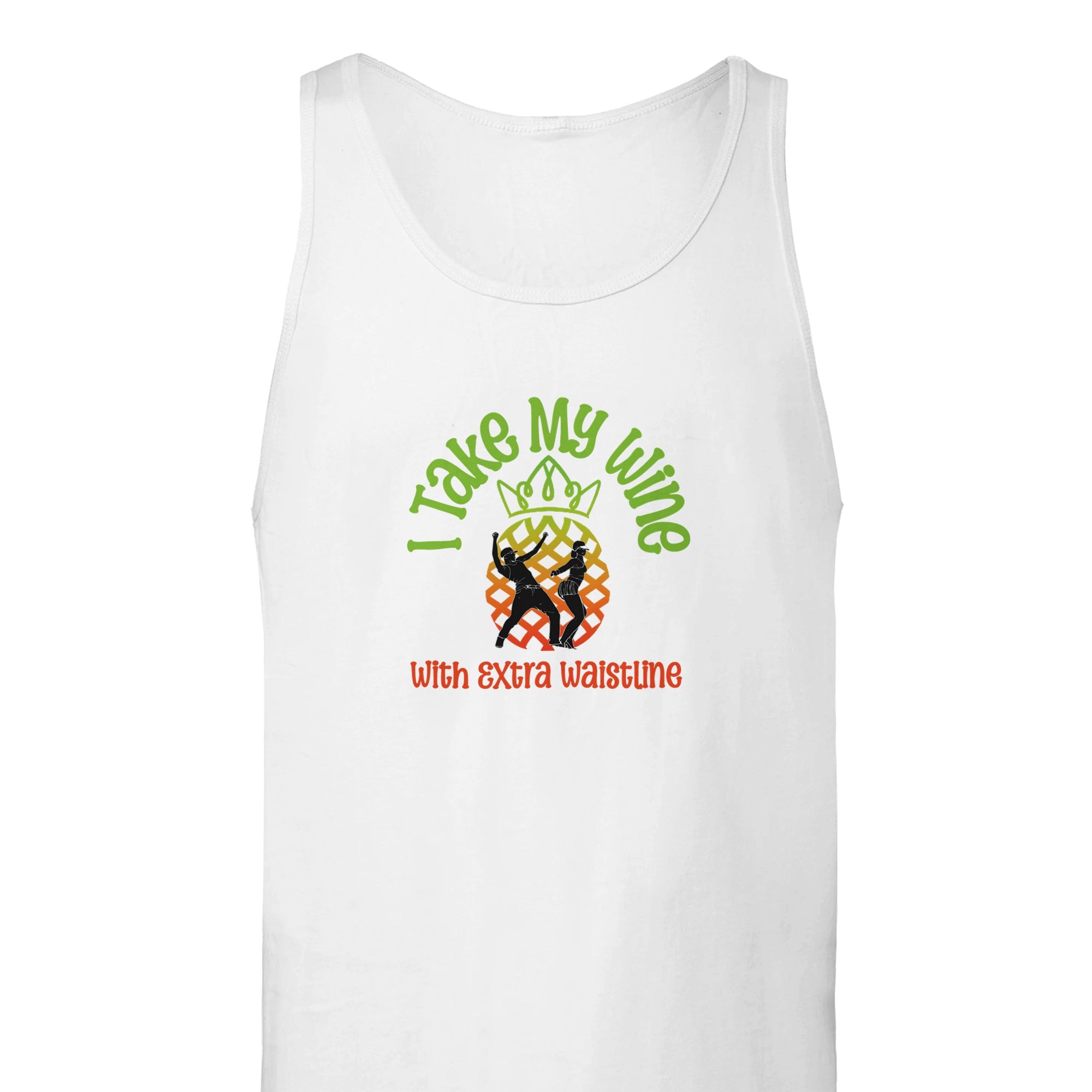 I Take My Wine - Premium Unisex Tank Top