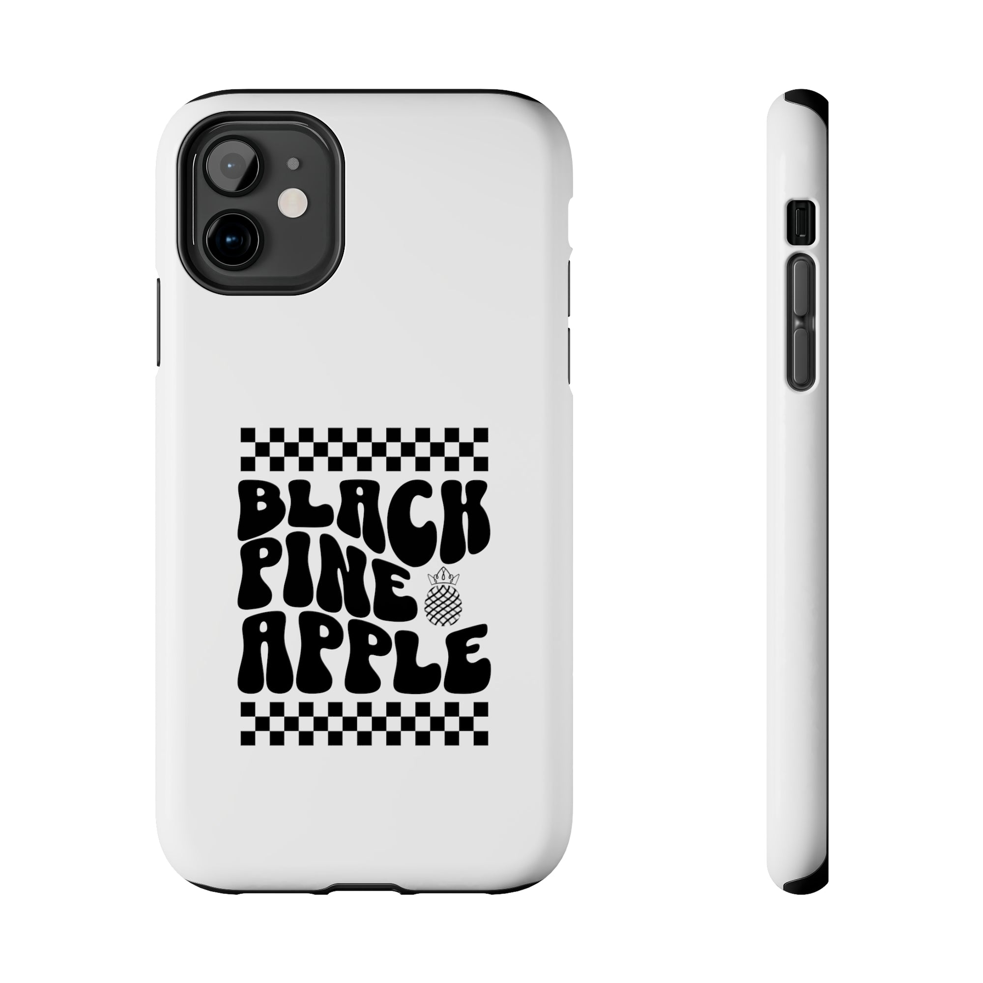 Black Pineapple Race - Tough Phone Cases