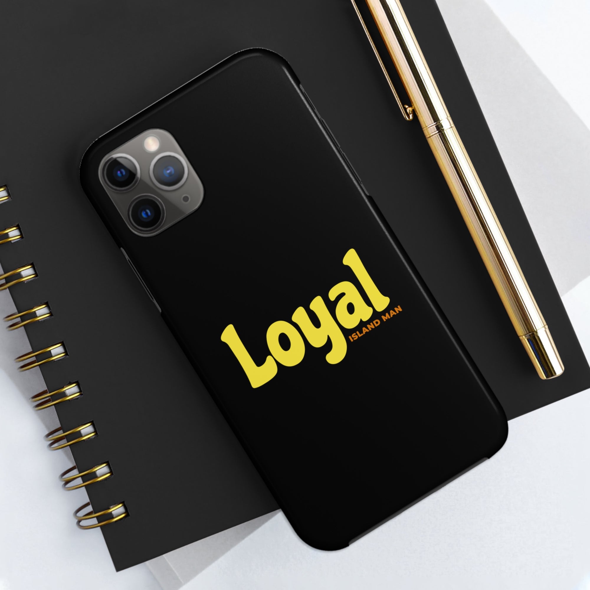 Loyal Island Text - Tough Phone Cases