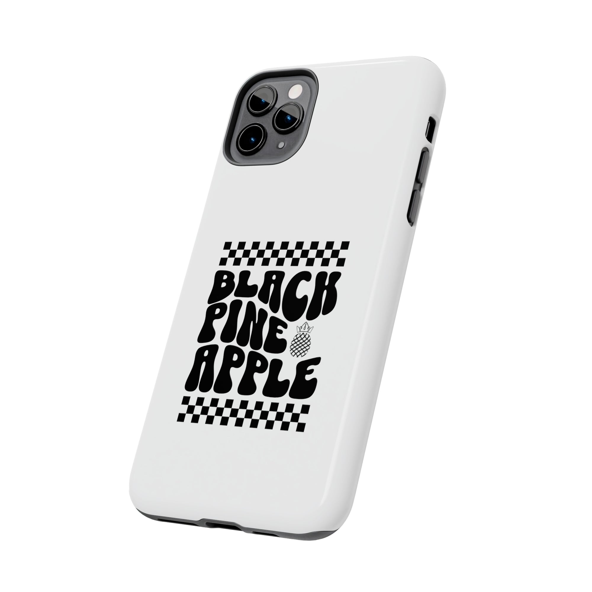 Black Pineapple Race - Tough Phone Cases