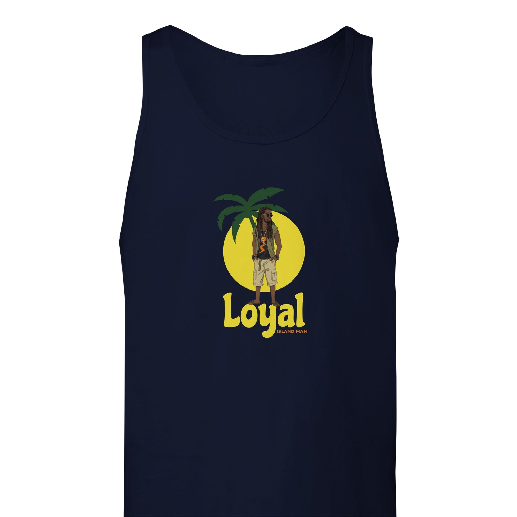 Loyal Island Man Graphic - Premium Unisex Tank Top