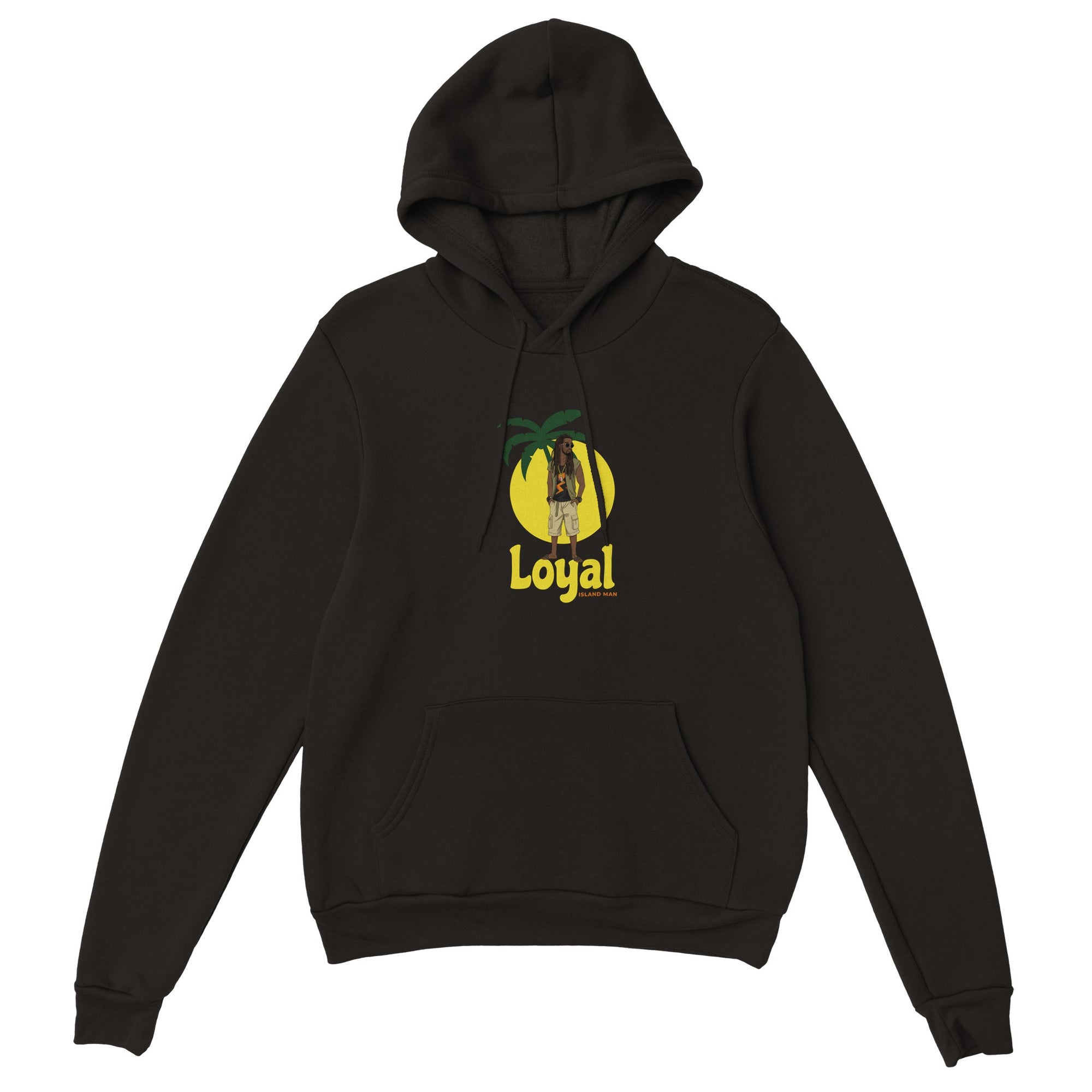 Loyal Island Man Graphic - Classic Unisex Pullover Hoodie